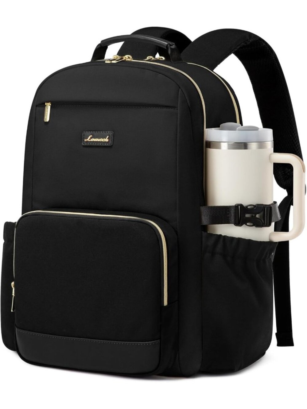 Stylish Waterproof Laptop Backpack for Women, 15.6" Large Capacity Travel Bag